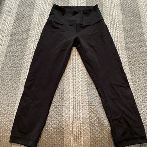 Lululemon Wunder Under Crop Leggings Size 6